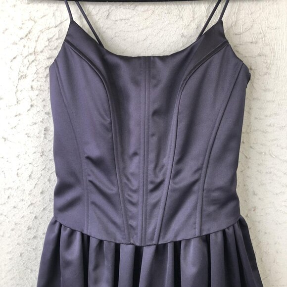 Scott McClintock Dress Womens 10 Formal Gown Spaghetti Strap Lace Up Back USA - Picture 14 of 16